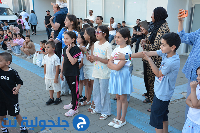 موكب كأس العالم المتجول في جلجولية برعاية جمعية غيث